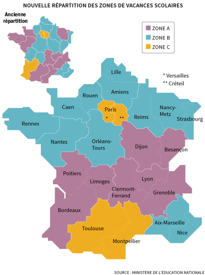 Calendrier des vacances scolaires 2017 2018 les dates officielles