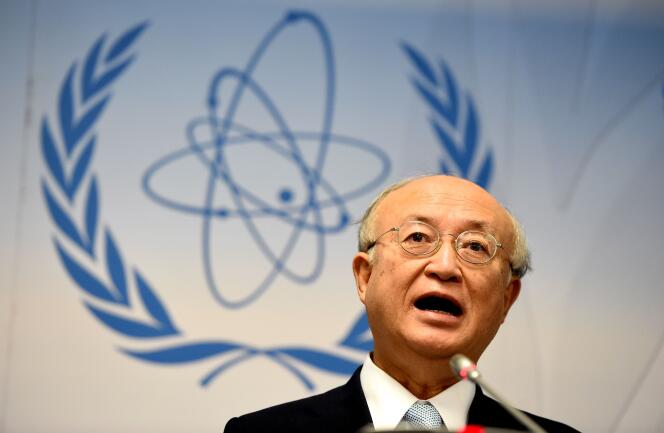 Yukiya Amano, chef de l’Agence internationale de l’énergie atomique (AIEA), à Vienne le 25 août.