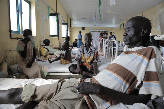 Dans cet hôpital du Sud-Soudan, à Agok, plusieurs patients sont traités pour des morsures de serpents. Certains, pris en charge trop tard, ont dû être amputés
