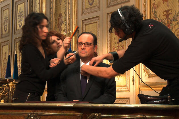 Yves Jeuland a suivi François Hollande à l’Elysée. “Un temps de président” est le résultat de cette immersion de 40 jours.  