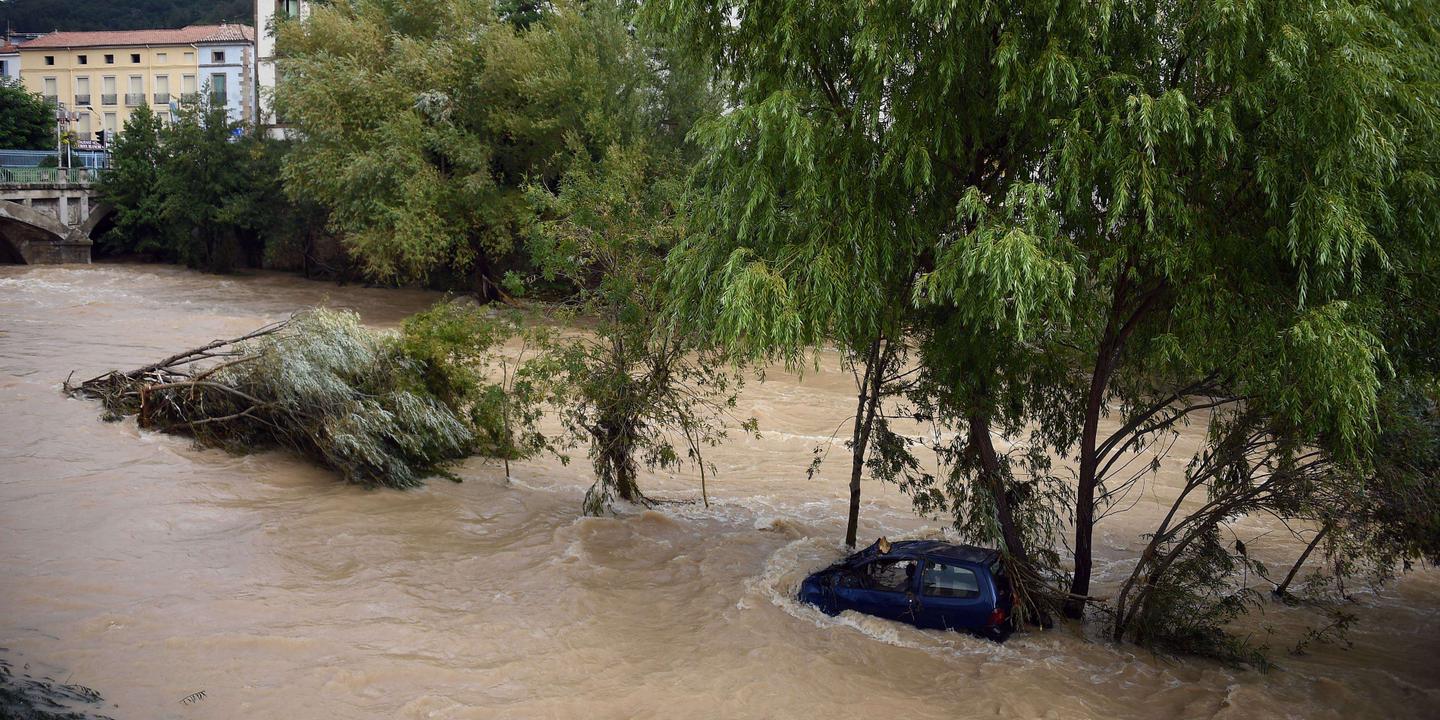 Le Sud De La France Touche Par Les Inondations