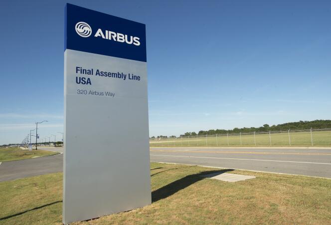L'usine Airbus de Mobile dans l'Alabama.