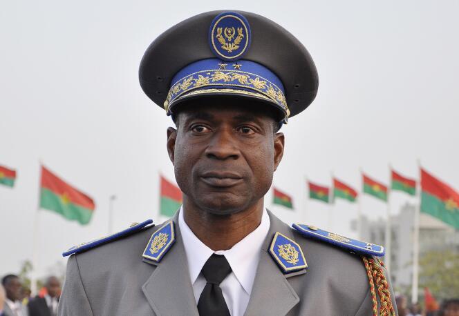 Le général Gilbert Diendéré, en 2011 à Ouagadougou.