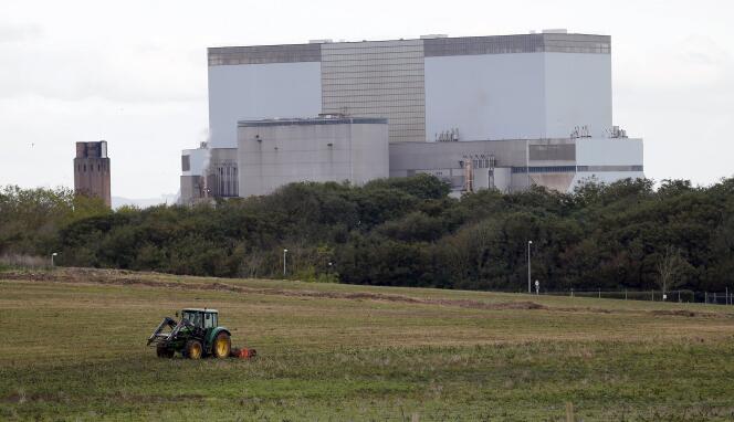 Le site de la future centrale nucléaire de Hinkley Point C  à Bridgwater en Angleterre le 24 octobre 2013.