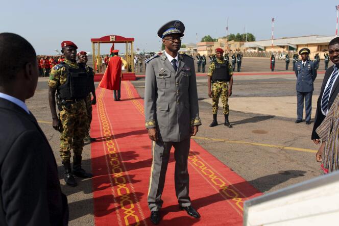Le général Gilbert Diendéré, le 23 septembre à Ouagadougou.