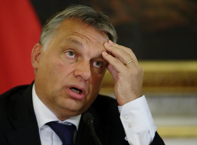 Le premier ministre hongrois Viktor Orban, le 25 septembre à Vienne (Autriche).