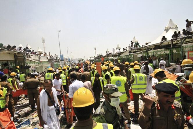 Un mouvement de foule a causé 717 morts à La Mecque, jeudi 24 septembre.