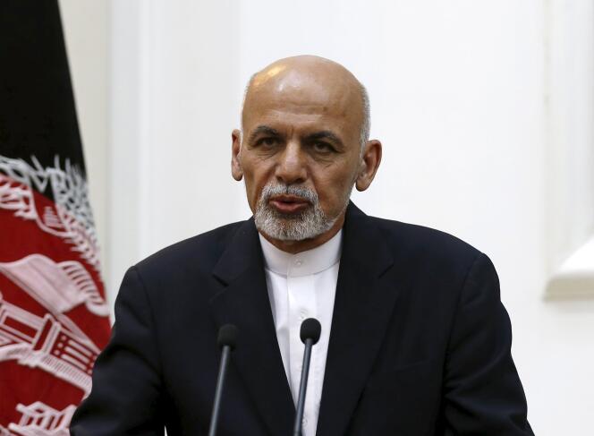 Le président afghan Ashraf Ghani, le 29 septembre.