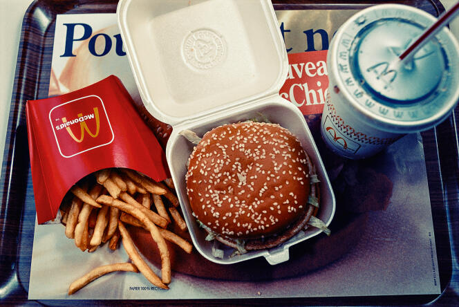 McDonalds, le 3 Décembre 1992, à Paris.