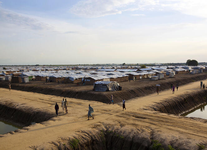 Près de 118 000 déplacés vivent dans le camp de l'ONU de Bentiu, au Soudan du Sud.