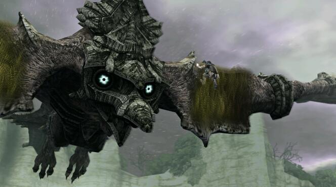 Shadow of the Colossus, sur PlayStation 2, mettait en scène un monde où chaque colosse était un niveau vivant, fait de corniches de chair et de rampes de poil, que le joueur devait escalader.