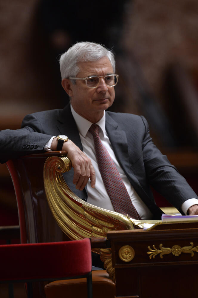 Claude Bartolone, président de l'Assemblée nationale, lors d'une séance de questions au gouvernement, en juin 2015.