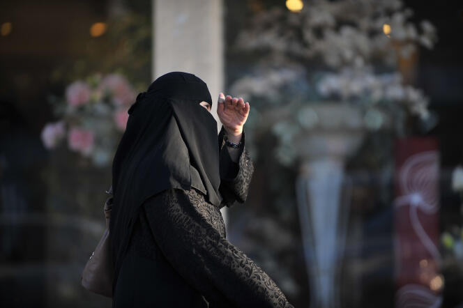 Dans une rue de Riyad, en février 2014. AFP PHOTO/FAYEZ NURELDINE