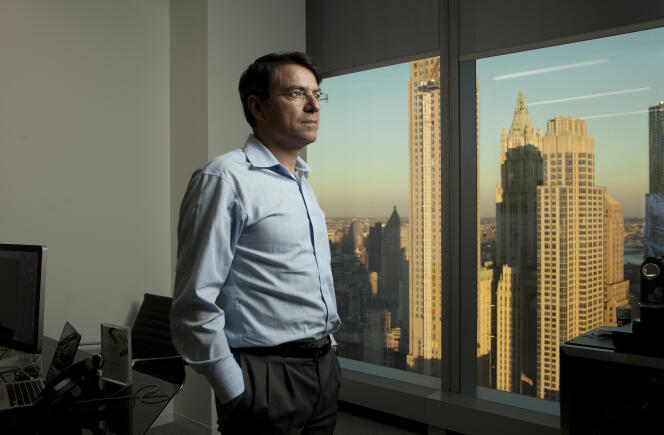David Gurlé, dans ses bureaux du One World Trade Center, à New York.