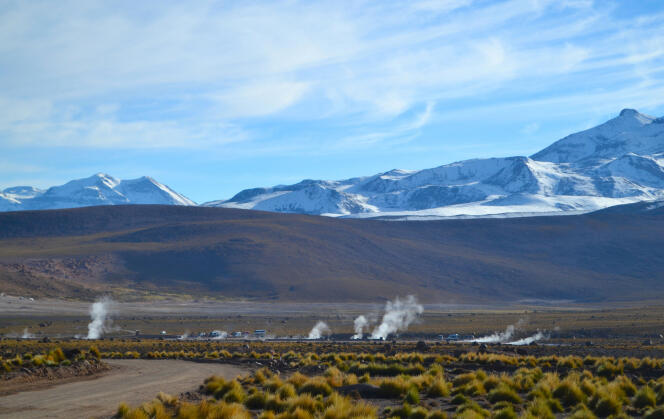 Les Geyser de El Tatio, près de San Pedro de Atacama.