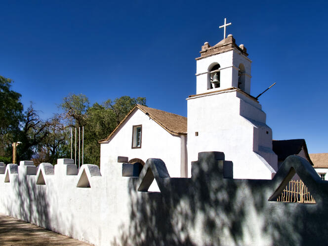 L'église de San Pedro de Atacama.