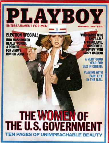 En novembre 1980, pendant le mois d'élection qui verra Ronald Reagan accéder à la présidence des Etats-Unis, le magazine publie les photos d'une dizaine de jeunes femmes travaillant dans l'administration fédérale. La publication sera grandement critiquée par le 