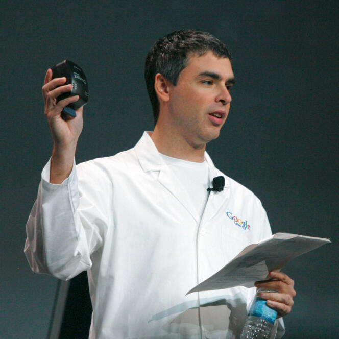 Larry Page, cofondateur de Google, ici en 2006.