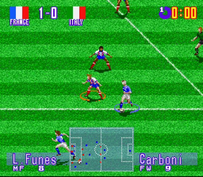 En 1994, International Superstar Soccer, l'ancêtre de Pro Evolution Soccer, proposait d'incarner un certain 