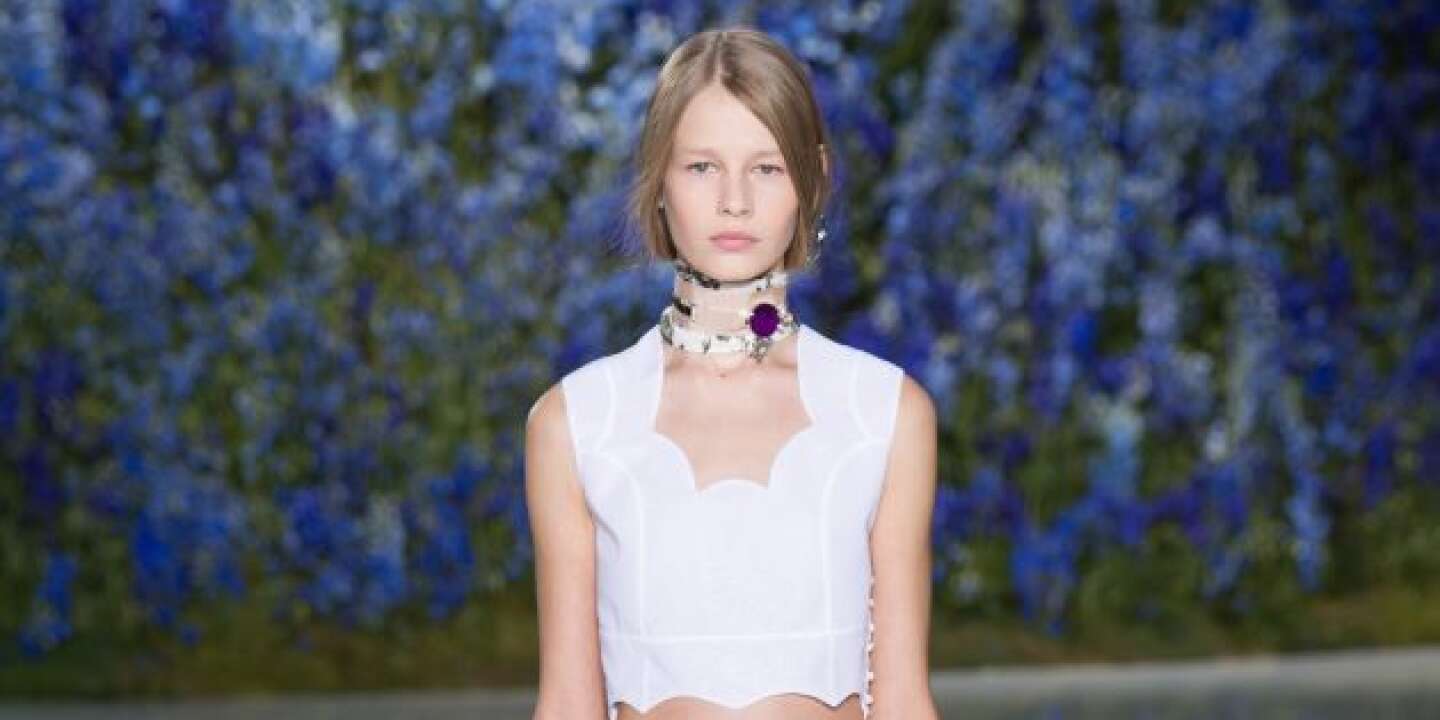 Sofia Mechetner, 14 ans, mannequin pour Dior