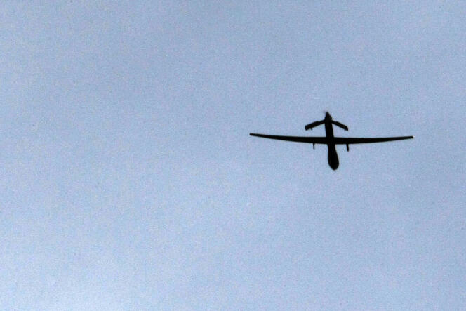 Un drone « Predator » tel qu’il est utilisé par les services de surveillance des frontières.
