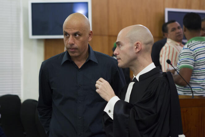 Nicolas Pisapia, ici lors du procès, en mars 2015, a été condamné avec trois autres Français à vingt ans de prison pour trafic de cocaïne en République dominicaine.