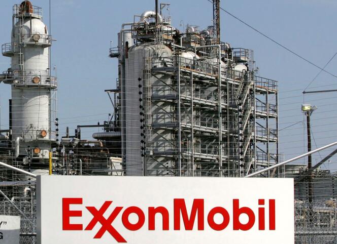 La raffinerie d'ExxonMobil à Baytown, au Texas, en 2008.