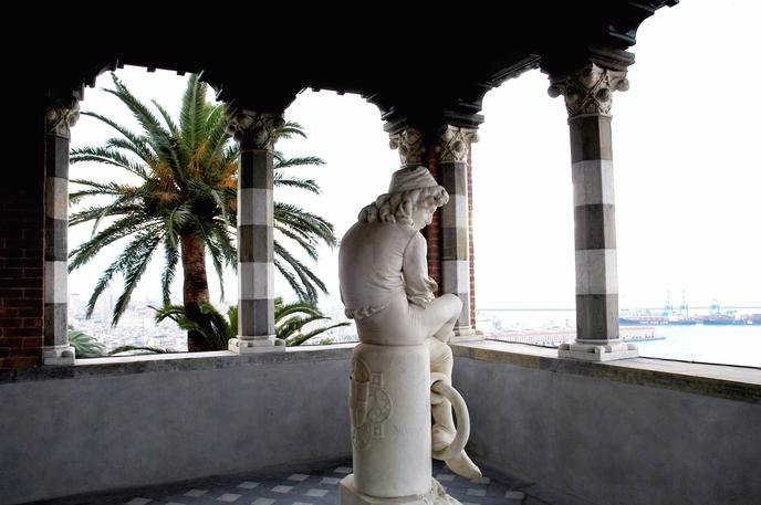 Castello d'Albertis, Loggia Colombo Giovinetto.