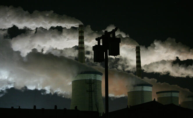 Une usine de charbon à Datong, en Chine, en novembre 2009.