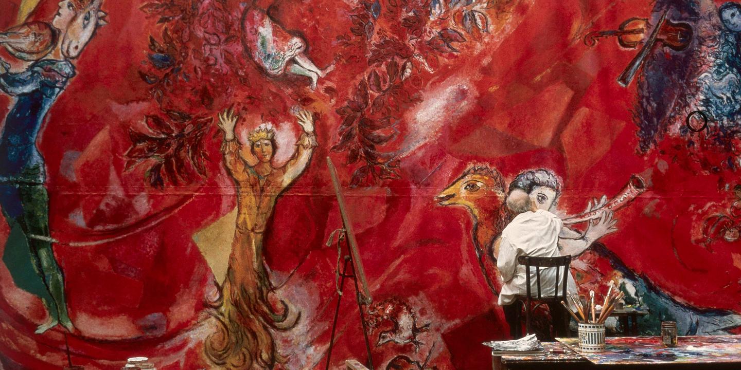 Marc Chagall Il Faut Faire Chanter Le Dessin Par La Couleur