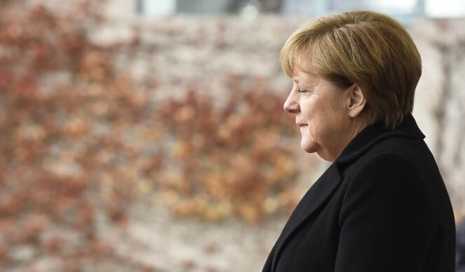 Angela Merkel, à Berlin, le 13 novembre.