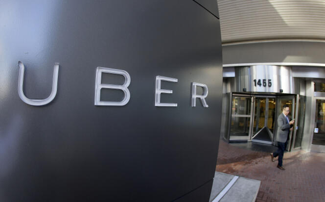 Le bâtiment de la direction d'Uber, à San Francisco (Californie), le 16 décembre 2014.