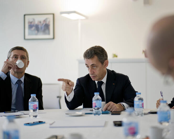 Nicolas Sarkozy, le 17 novembre, à Paris.