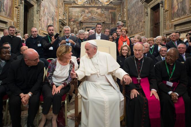 Le pape François au Vatican le 19 novembre 2015.