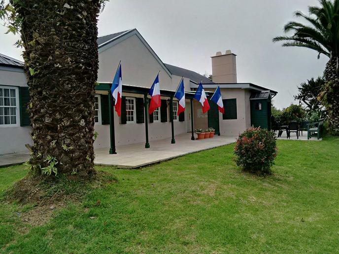 Le pavillon des Briars, le premier lieu d'exil de l'empereur.