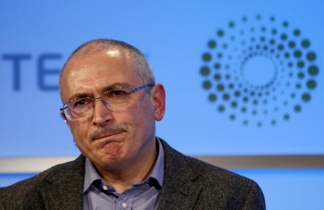 Mikhaïl Khodorkovsky le 26 novembre 2015 à Londres.
