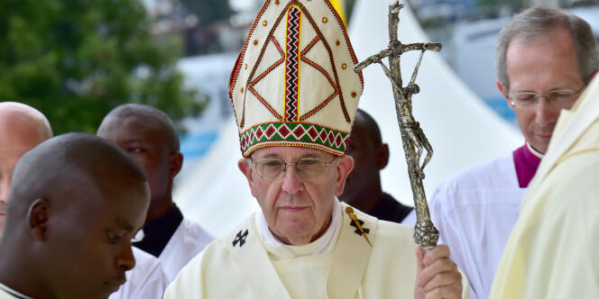 Le pape François à Nairobi, le 26 novembre 2015.