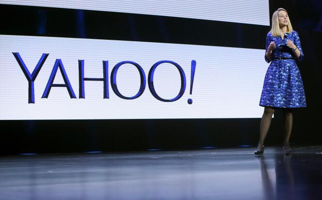Marissa Mayer, la PDG de Yahoo!, le 7 janvier 2014 à Las Vegas.