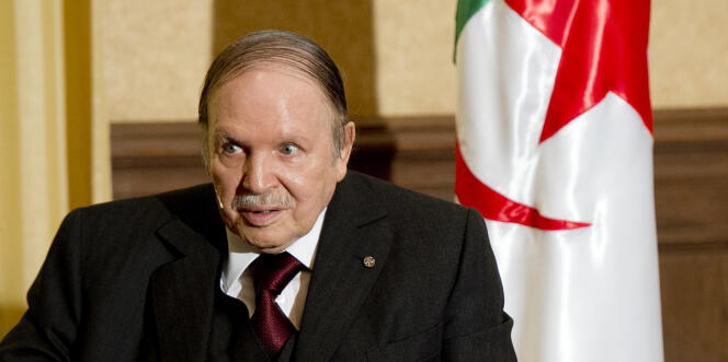 Le président algérien Abdelaziz Bouteflika à Alger le 15 juin 2015.