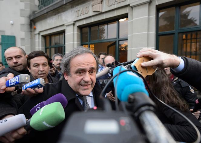 Michel Platini, Dec 2015.