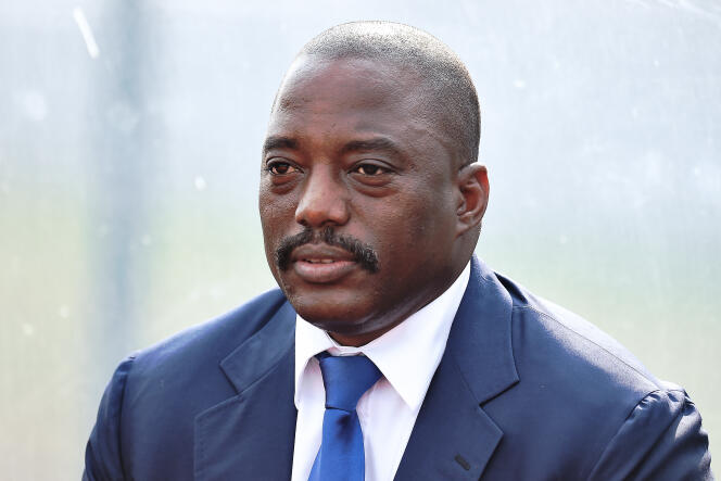 Le président congolais, Joseph Kabila, le 3 février à Bata.