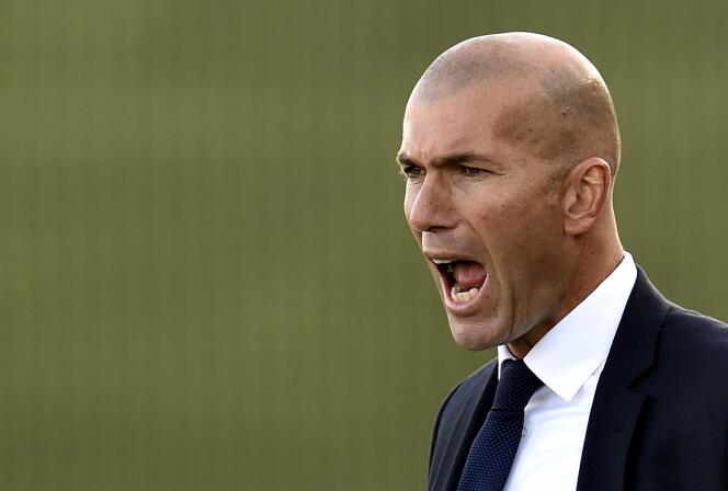 Zinédine Zidane, le 19 décembre en Espagne.