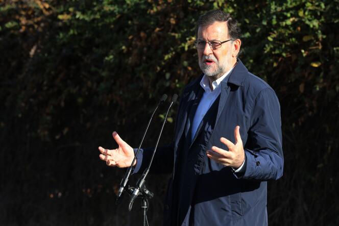 Le chef du gouvernement espagnol Mariano Rajoy à Madrid, le 20 décembre.