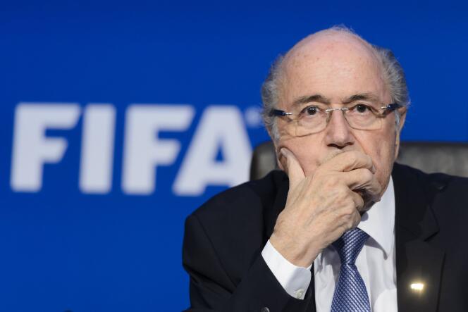 L’ex-président de la FIFA, Sepp Blatter, en juillet 2015.
