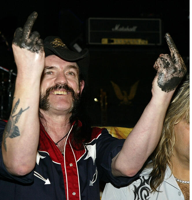 Lemmy Kilmister à Hollywood en septembre 2003.