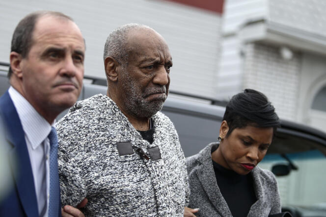 L'acteur Bill Cosby au tribunal d'Elkins Park en Pennsylvanie le 30 décembre.