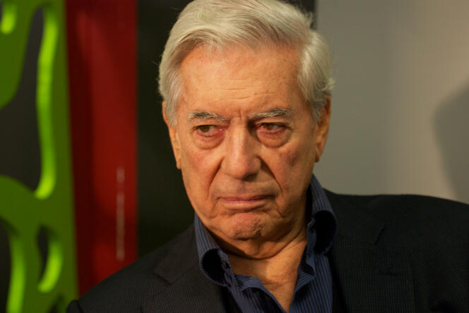 L'écrivain péruvien Mario Vargas Llosa.