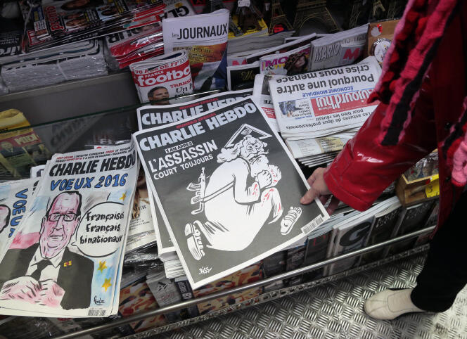 Un millier d’exemplaires en français du journal satirique se vendaient chaque semaine en Allemagne.