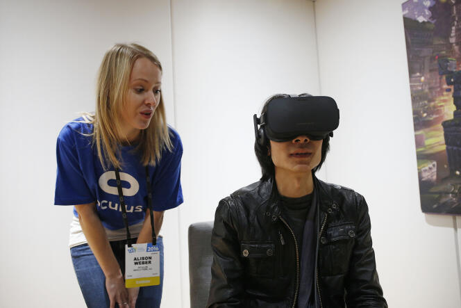 Oculus Rift est actuellement en démonstration au CES de Las Vegas.