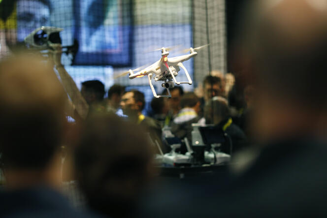 Chaque année, le CES de Las Vegas (ici l’édition 2016) est le rendez-vous de l’économie du drone.